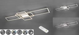 TRIO Leuchten LED Deckenleuchte MILA | Silber