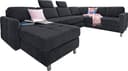 sit&more Wohnlandschaft Pablo U-Form | Grau