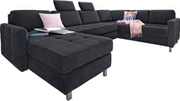 sit&more Wohnlandschaft Pablo U-Form | Grau