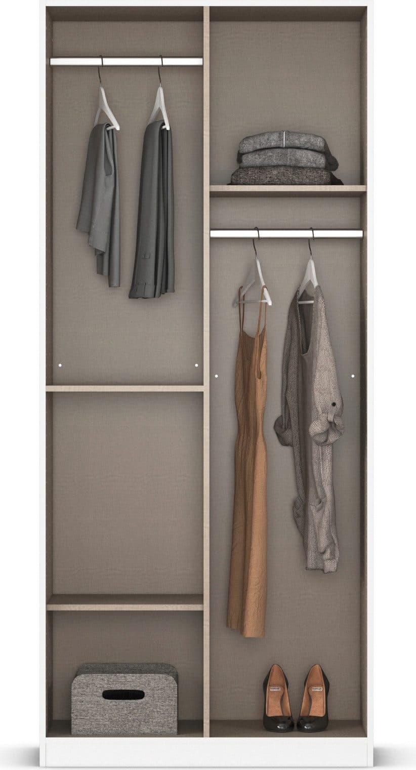 rauch Drehtürenschrank Maika | Weiß