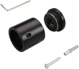 Liedeco Wandbefestigung | Schwarz