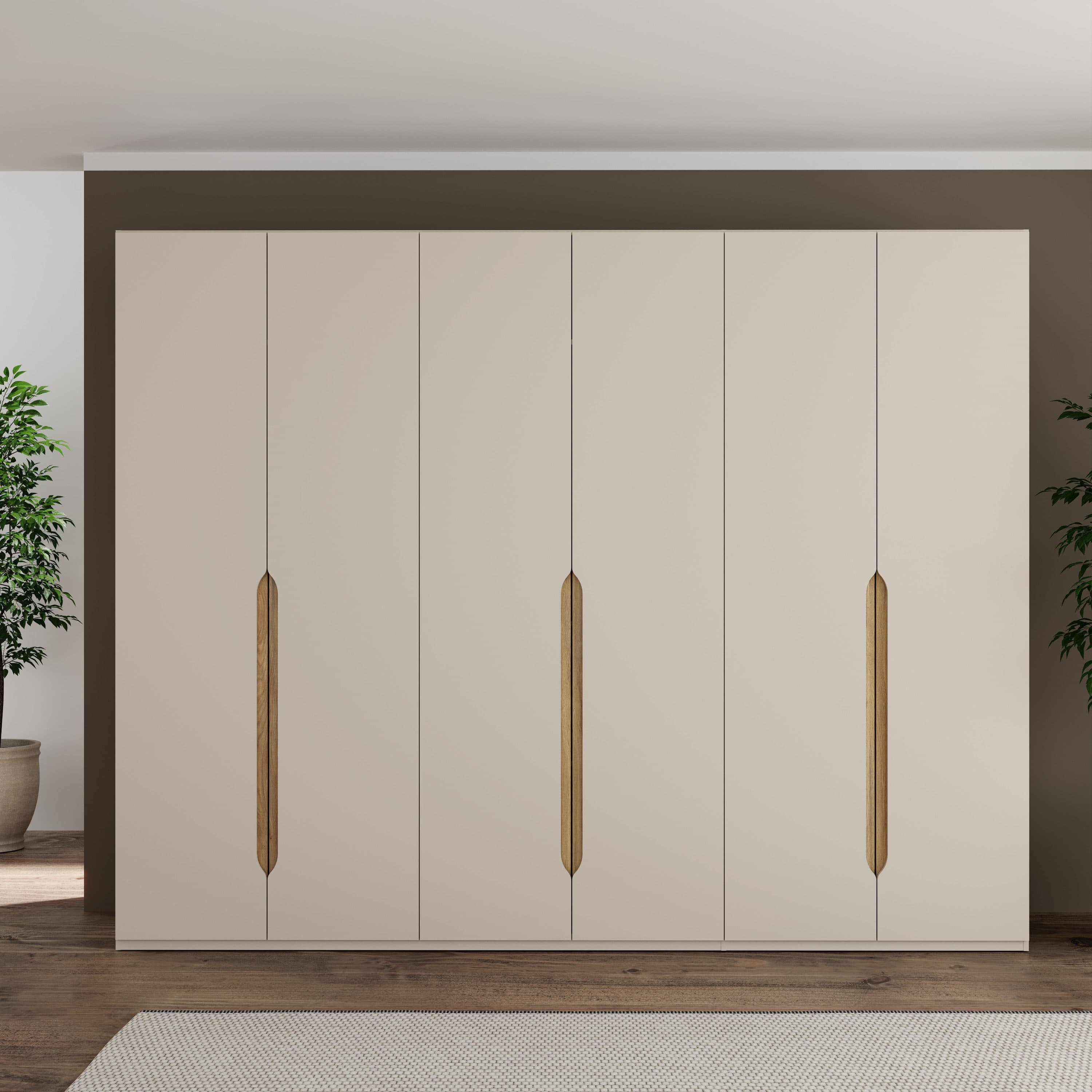 FORTE Kleiderschrank | Beige