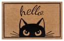 HANSE Home Fußmatte Watching Cat | Braun