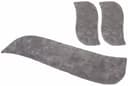 OTTO home Hochflor-Bettumrandung Desner | Grau