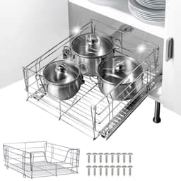 Maximex Auszug Ablagekorb | Silber