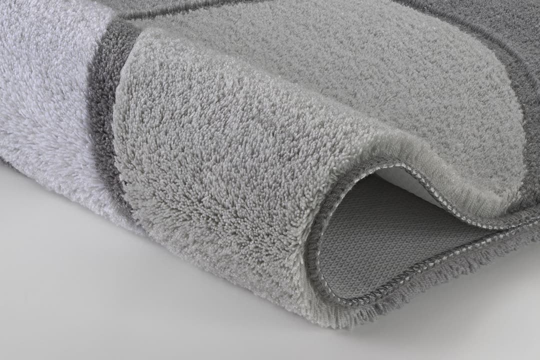 Kleine Wolke Badematte Kent | Grau