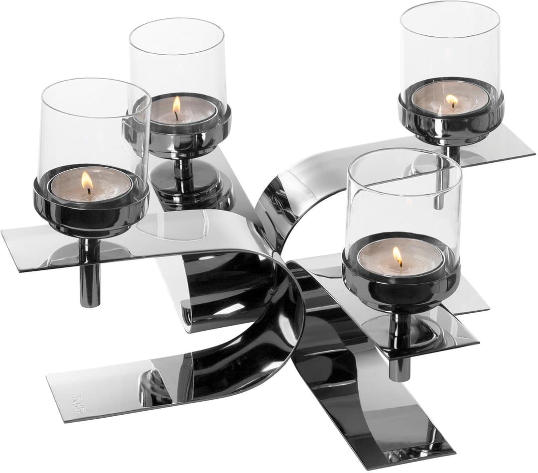 Fink Kerzenhalter PASSIONA | Silber