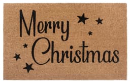 HANSE Home Fußmatte Christmas Stars | Holztöne