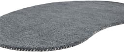 THEKO Gabbeh Uni Wollteppich | Grau