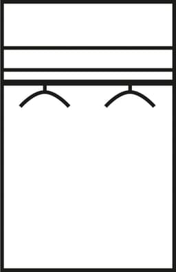 rauch CARLSSON Kleiderschrank | Weiß