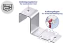 Maximex Fensterhaken | Silber 4