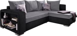 COLLECTION AB Ecksofa John | Schwarz