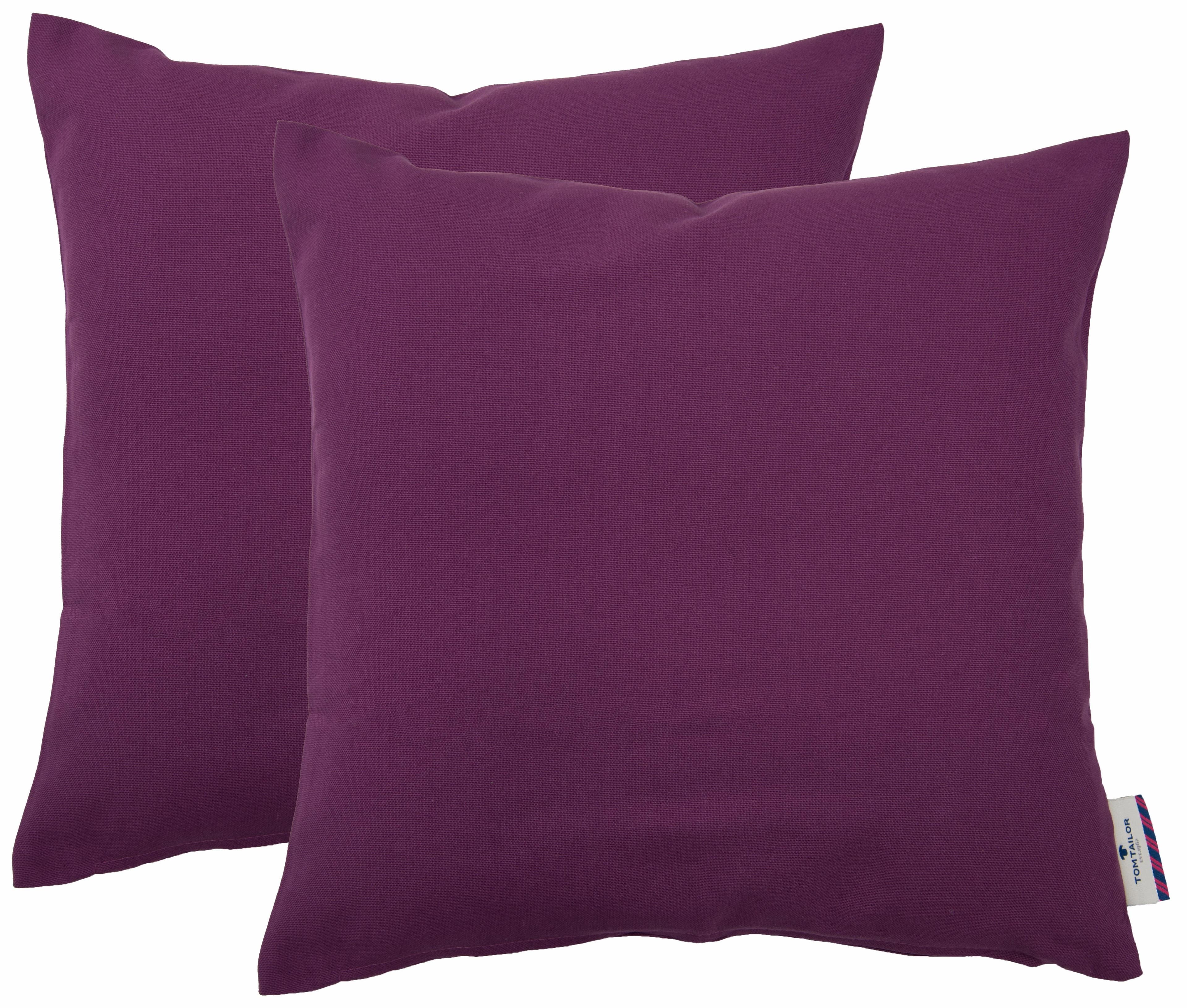 TOM TAILOR HOME Dekokissen Dove | Lila