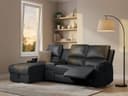 OTTO home Ecksofa NAPORI Multimediasofa | Schwarz 3