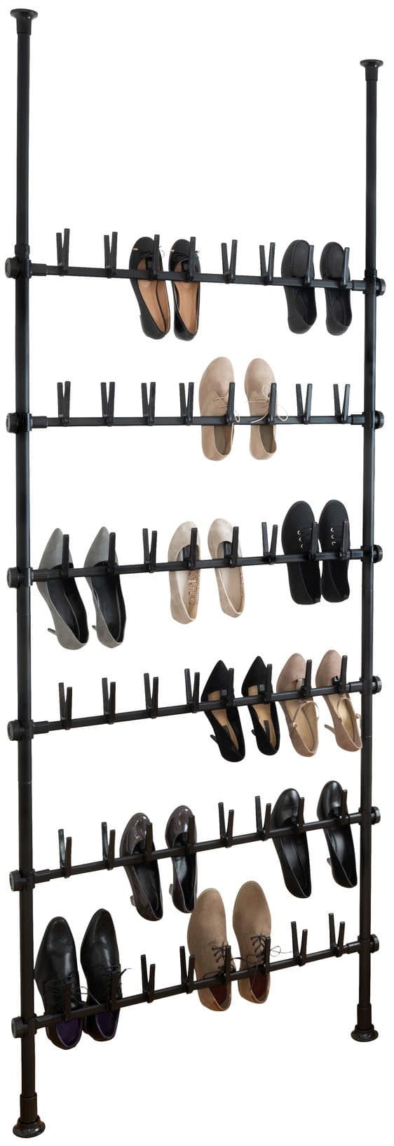 WENKO Schuhregal Herkules Shoes | Schwarz