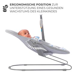 Kinderkraft Babywippe CALMEE | Grau