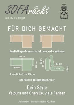 Jockenhöfer Gruppe Ecksofa Salo L-Form | Grau