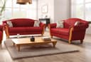 Home affaire Polstergarnitur Milano | Rot