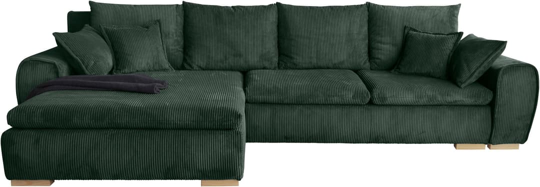 Home affaire Ecksofa Katja | Grün