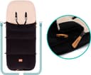 Fillikid Fußsack Kinley Cord/Teddyplüsch | Schwarz 5