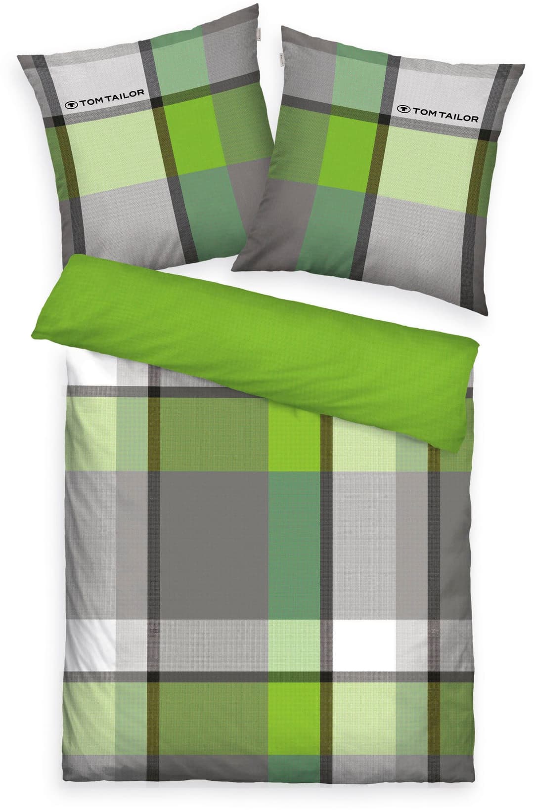 TOM TAILOR HOME Bettwäsche Lenny | Grün