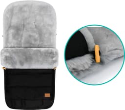Fillikid Fußsack Bernina Alpina | Schwarz