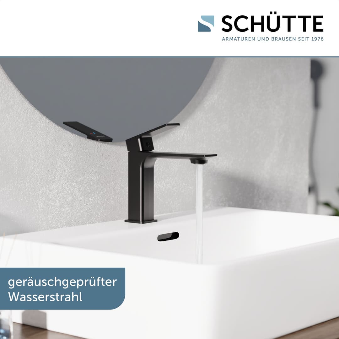Schütte SAN DIEGO Waschtischarmatur | Schwarz