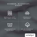 Schlafgut Spannbettlaken PURE | Grau 3