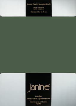 Janine Spannbettlaken ELASTIC 5002 | Grün