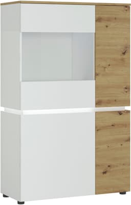 Home affaire Vitrine Luci | Holztöne