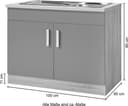 KOCHSTATION Spülenschrank KS-Toronto | Mehrfarbig 5