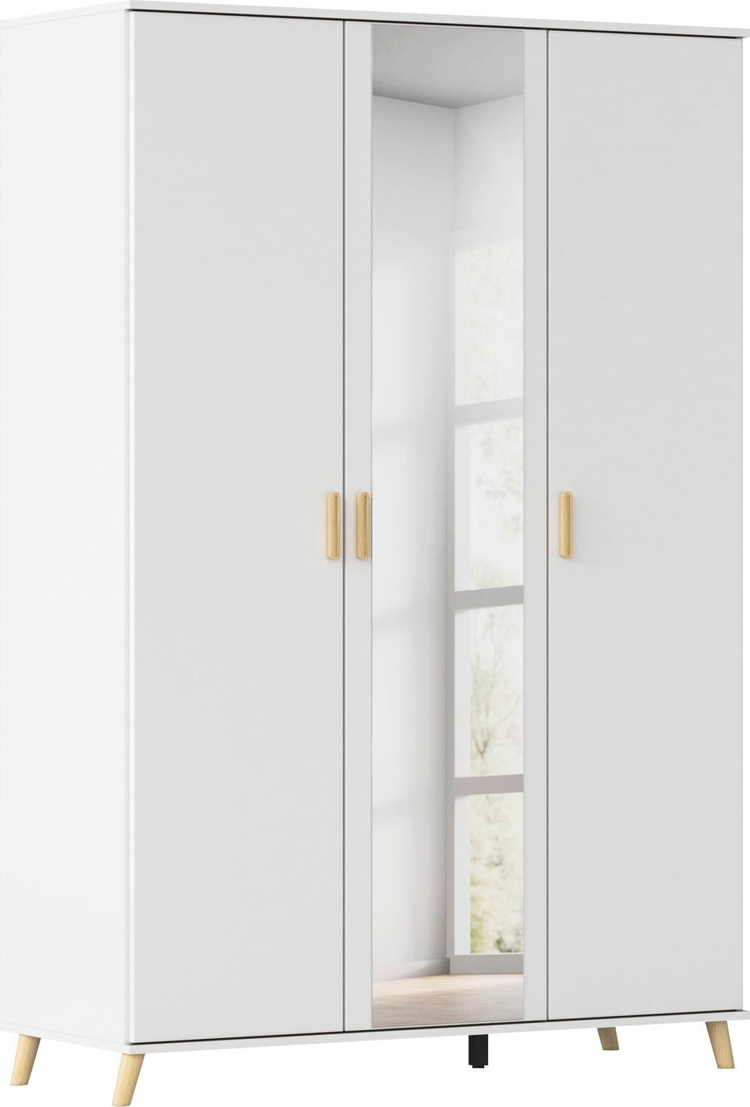 rauch Kleiderschrank FALUN | Weiß