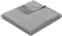 Plaid Jacquard garngefärbt Kuscheldecke | Grau