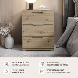 Schlafkontor Nachtkommode Smilla | Holztöne