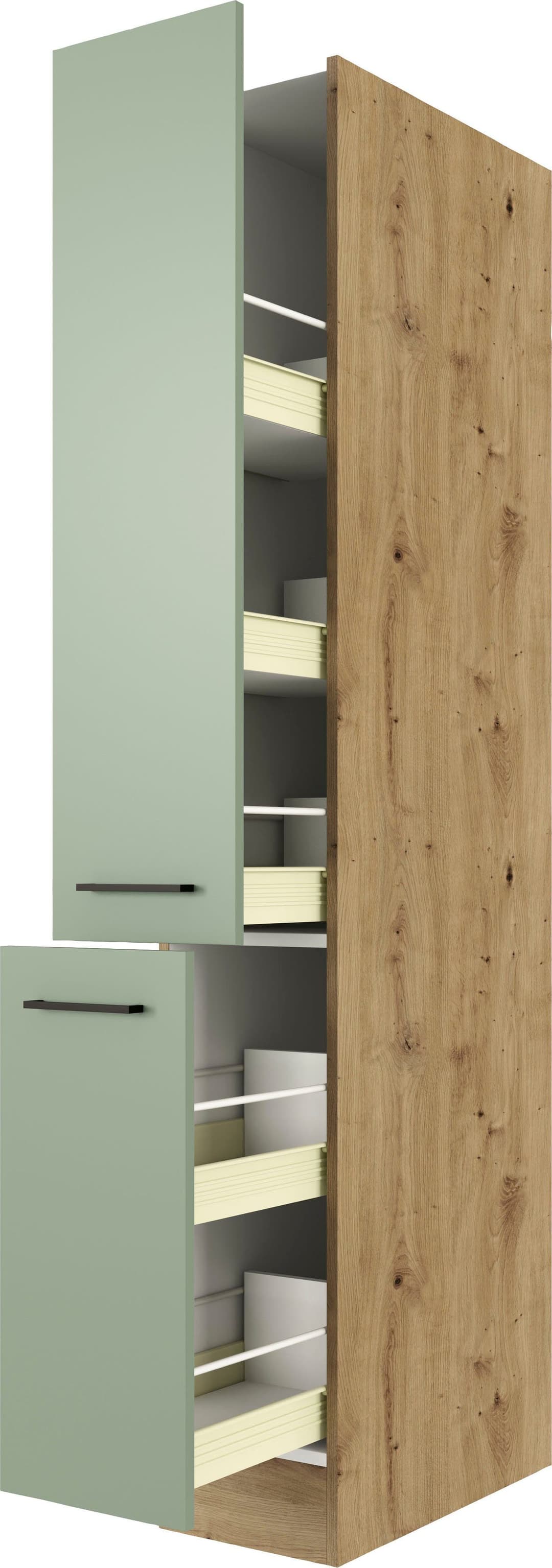 Flex-Well Apothekerschrank Cara | Holztöne
