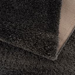 Carpet City Hochflor-Teppich Pulpy 100 | Grau