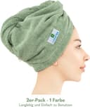 HAMMETEX Turban-Handtuch | Grün 2