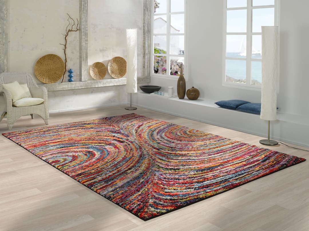 OCI DIE TEPPICHMARKE Hochflor-Teppich Sixteen Face | Mehrfarbig