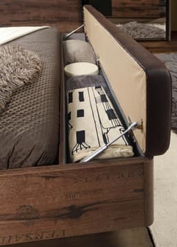 FORTE Bett Jacky | Braun