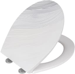 WENKO WC-Sitz Menin | Mehrfarbig