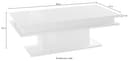 Home affaire Couchtisch LITTLE BIG | Weiß 3