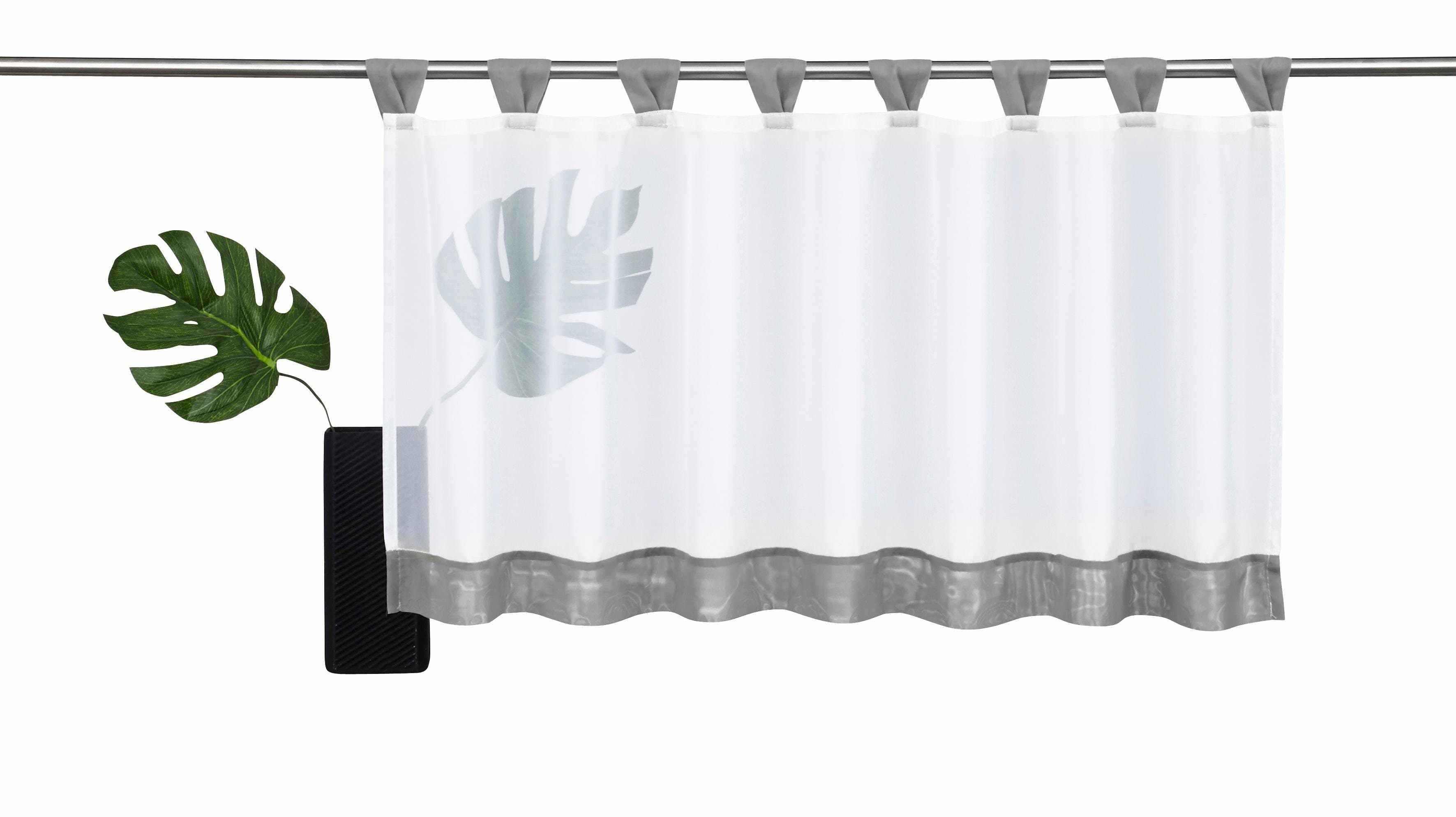 OTTO home Scheibengardine Bitola | Grau