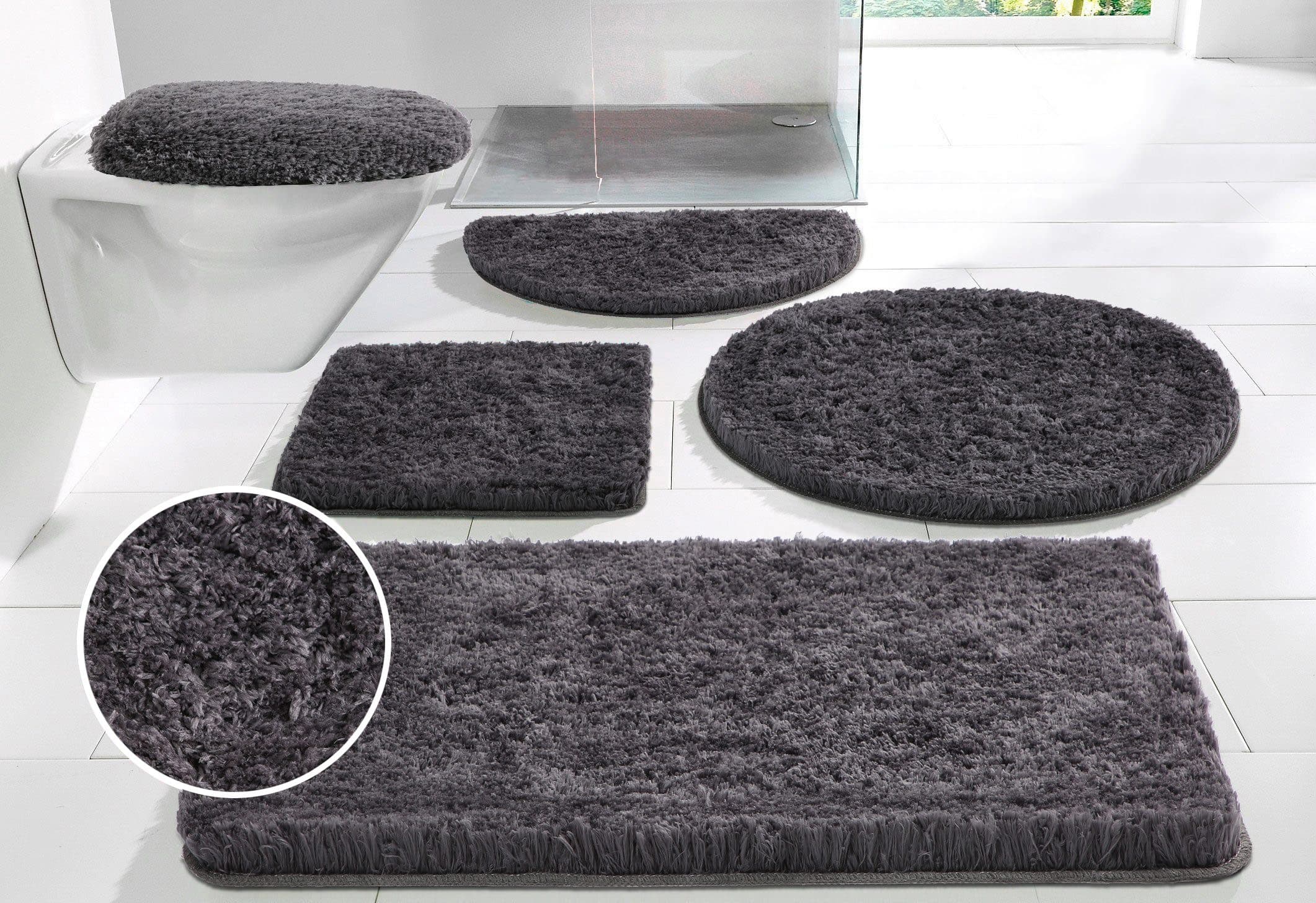 OTTO home Badematte Micro exclusiv | Grau