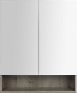 welltime Spiegelschrank Florenz | Grau
