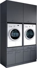 Laundreezy Mehrzweckschrank-Set | Grau