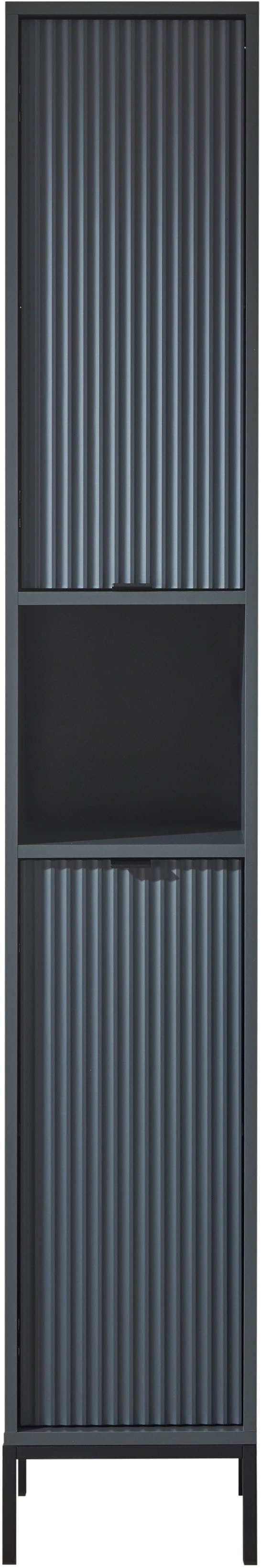 BASIC by Balculina Hochschrank Lucera | Grau