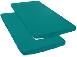 OTTO home Spannbettlaken Topper Basic | Türkis