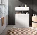 welltime Waschbeckenunterschrank BIEL | Weiß 2