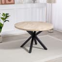 Duo Collection Esstisch Damira Tisch rund | Holztöne