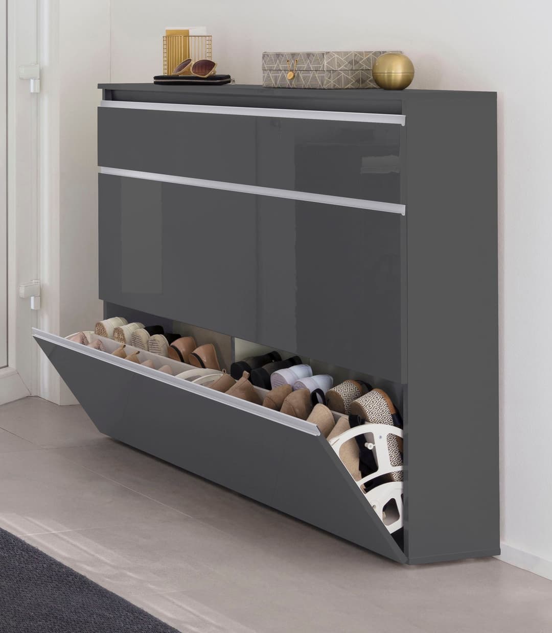Home affaire Schuhschrank Magic | Schwarz